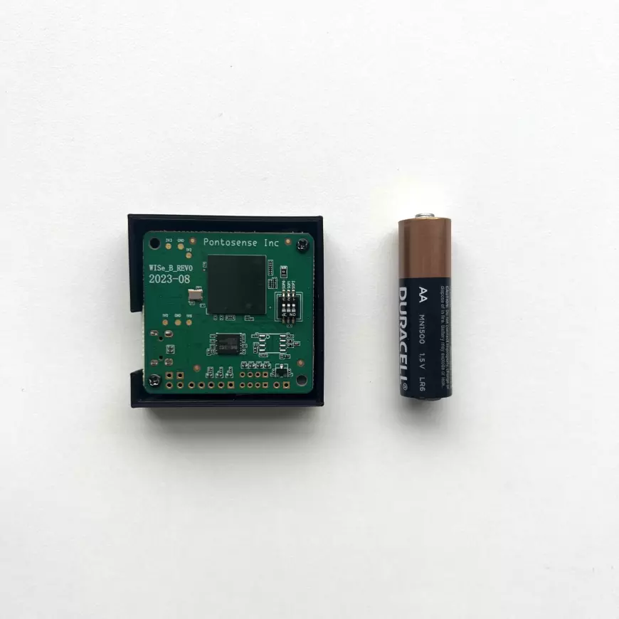 Image showing the Pontosense sensors installed micro chip