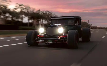One-of-a-kind 1929 Ford Model A: Inspired by circle track racing.