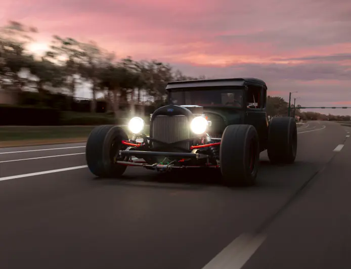 One-of-a-kind 1929 Ford Model A: Inspired by circle track racing.