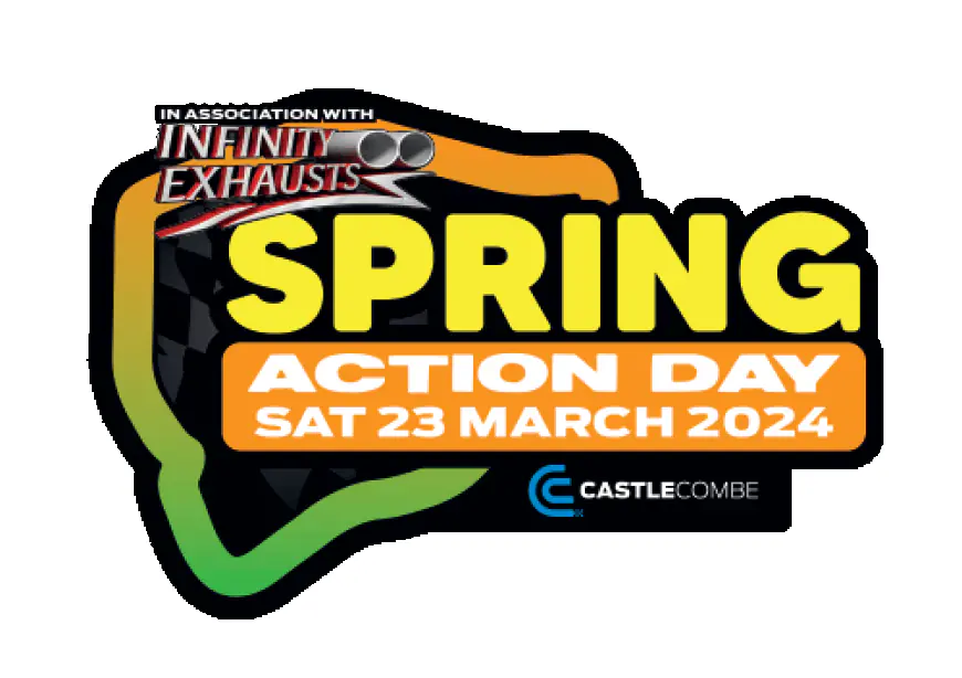 Spring action day at Castle Combes