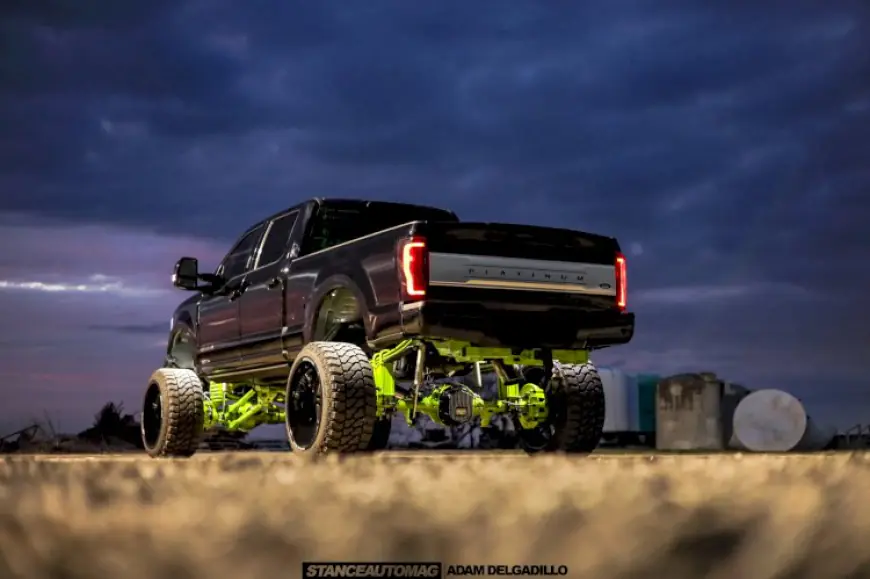 Lifted Truck Featured Here on Stance Auto Magazine