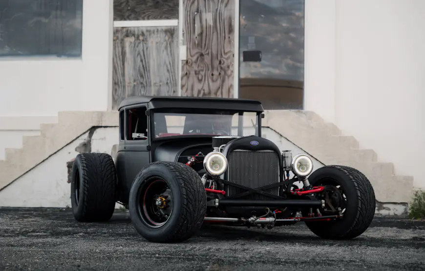 One-of-a-kind 1929 Ford Model A: Inspired by circle track racing. 