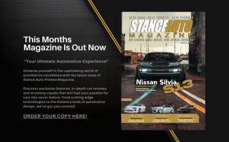 Stance Auto Printed Car Magazine March 2024