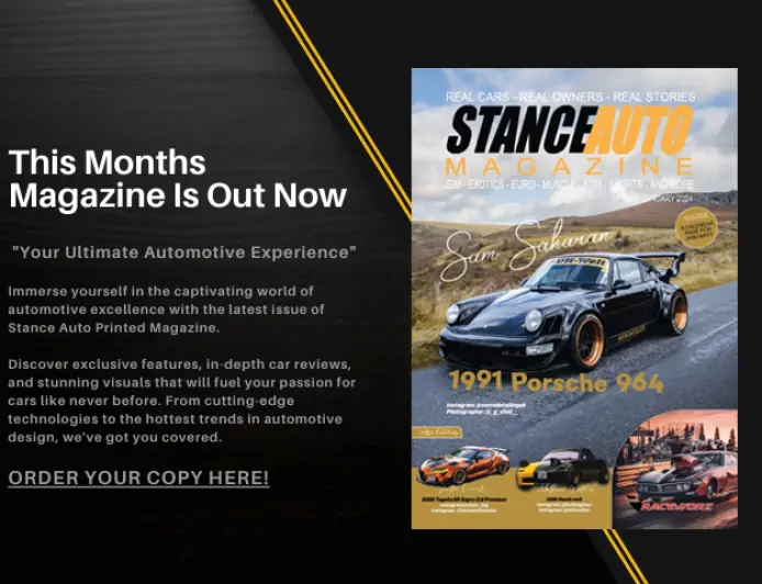 Stance Auto Printed Magazine January 2024