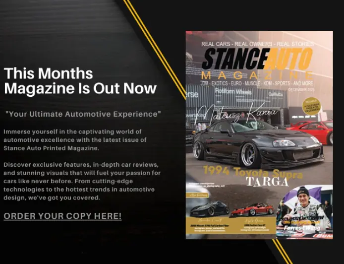 Stance Auto Printed Magazine December 2023