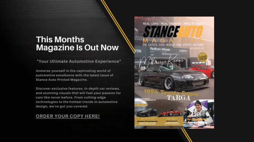 Stance Auto Printed Magazine December 2023