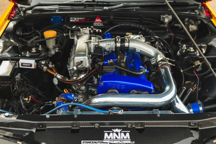 Engine of a 1991 Nissan Skyline GT-R32
