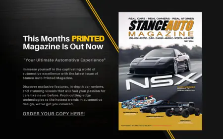 Stance Auto Printed Car Magazine May 2024