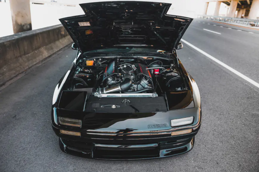 A Unique JDM-Styled LS1-Swapped Mazda RX7 with Nitrous 