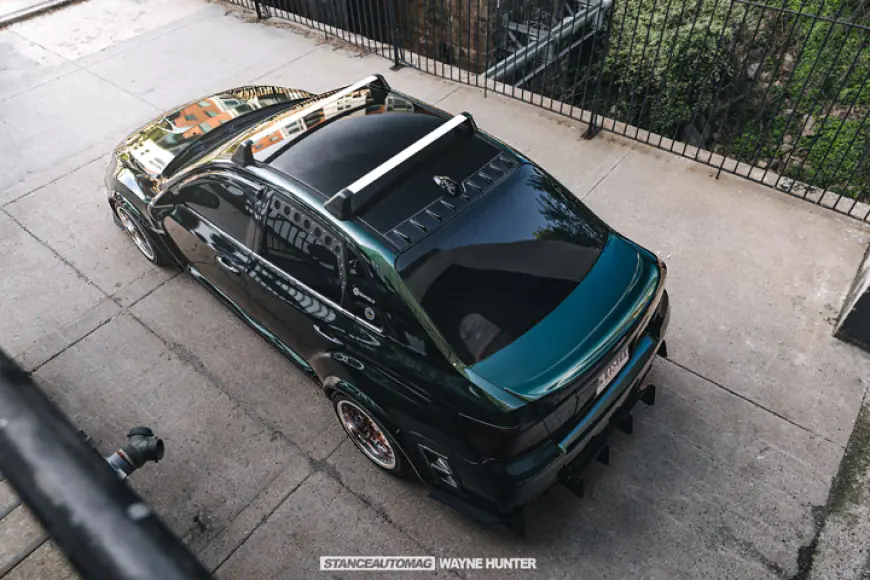 Subaru Impreza WRX roof shot