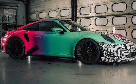 German tuner gives Porsche 911 Turbo bright body, 848 bhp