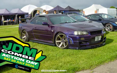 The Thrilling JDMCombe Show at Castle Combe Circuit: A Rain-Soaked Adventure