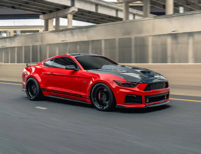 Unique modifications for a Roush S550 Mustang By Caleb Allison