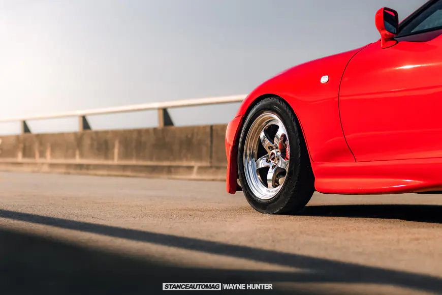 Toyota Supra Mk4 chrome wheels
