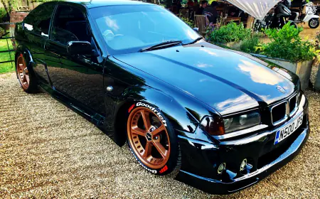 A Mad Max Power Revival: The BMW E36 316i Compact Reviving the Max Power Era