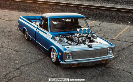 From Farm Truck to Street Domination: 1972 Slammed Chevy C-20