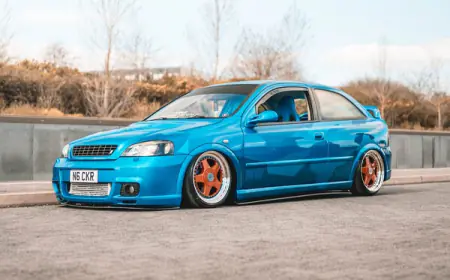 Vauxhall Astra GSi "Irn-Bru": A Custom Stance Icon