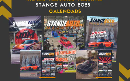 Stance Auto Magazine 2025 Car Wall Calendar: The Perfect Gearhead Gift