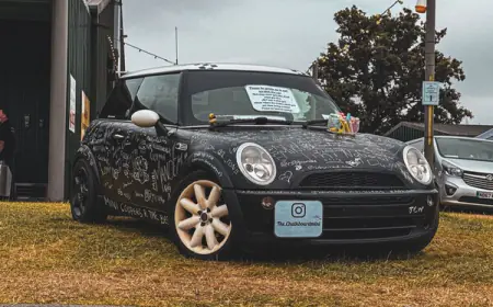 The Chalkboard Mini: A Creative Twist on a 2001 Mini Cooper R50