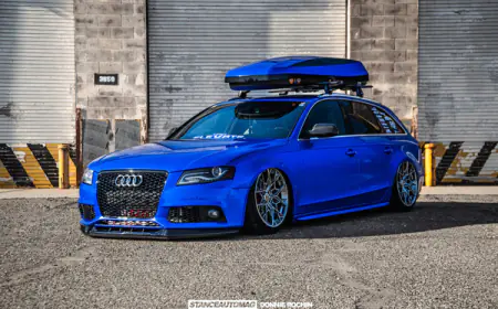 Ric Holman’s Bagged Audi A4 Avant: A Journey Through Passion