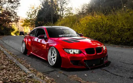 2007 Slammed BMW 335i With A Widebody Kit