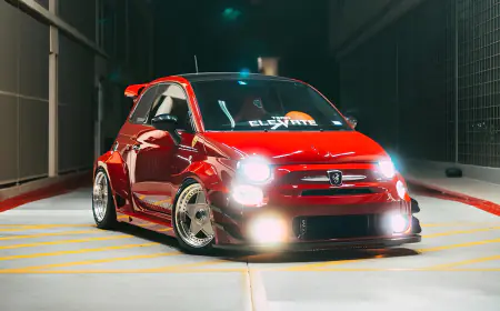 Unique 2012 LBWK Fiat 500 Abarth: A Turbocharged Masterpiece