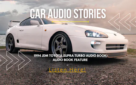 1994 Toyota Supra Turbo Feature: Matty J's Audible Book Feature