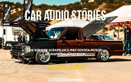 Building a Custom 1987 Toyota Pickup Drift Truck – An Audiobook Journey