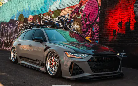 2021 Bagged Audi RS6: A Unique Build by Ryan Quintanilla