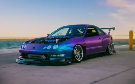 Bagged Acura Integra RS - A Show-Ready Transformation
