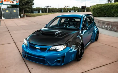 Custom 2010 Subaru WRX Build: On Air Ride Suspension