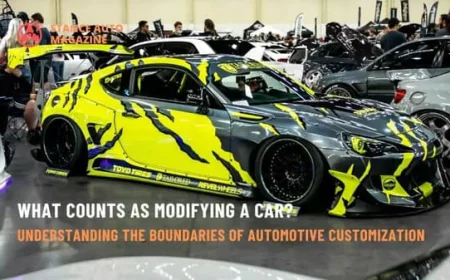 What Counts as Modifying a Car?
