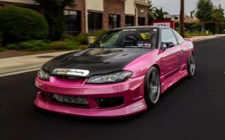 Classic JDM Revival: A Pink 1989 Nissan 240SX