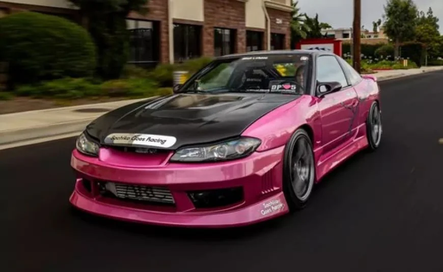Classic JDM Revival: A Pink 1989 Nissan 240SX