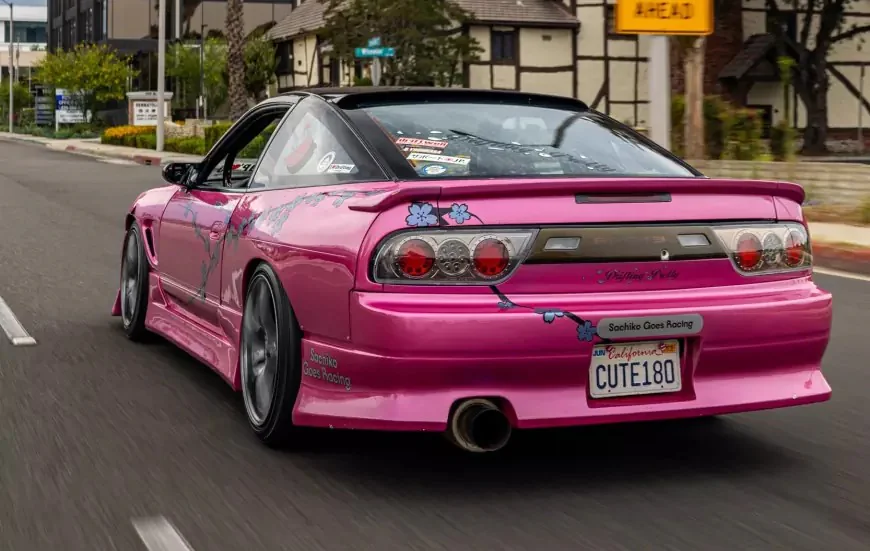 Classic JDM Revival: A Pink 1989 Nissan 240SX