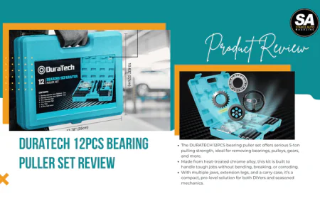 DURATECH 12PCS Bearing Puller Set 5-ton Capacity : Review