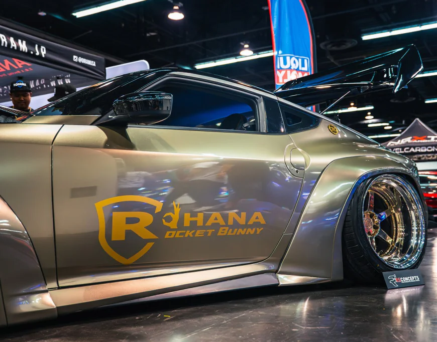 Pandem Widebody Nissan Z Build by Wren Buna wheels