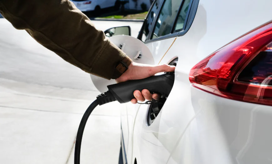 EV charger plug
