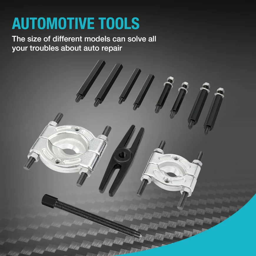 DURATECH 12PCS Bearing Puller Set 5-ton Capacity : Review