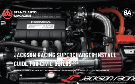 Jackson Racing Supercharger Install Guide for Civic Builds