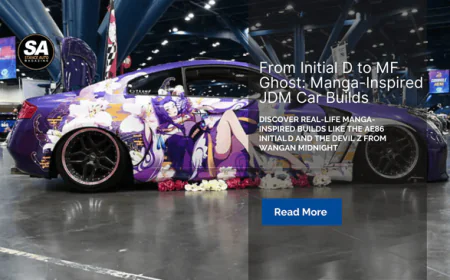 From Initial D to MF Ghost: Manga-Inspired JDM Car Builds