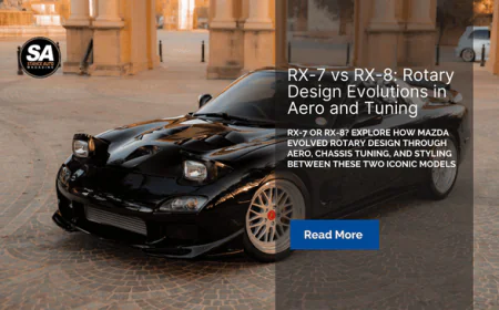 RX-7 vs RX-8: Rotary Design Evolutions in Aero and Tuning