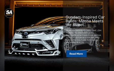 Gundam-Inspired Car Builds: Mecha Meets the Street of Japan