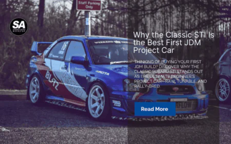 Why the Classic STI Is the Best First JDM Project Car