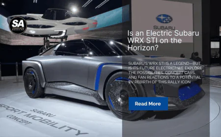 Is an Electric Subaru WRX STI on the Horizon?