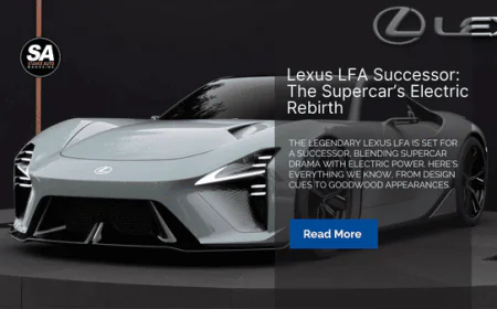 Lexus LFA Successor: The Supercar’s Electric Rebirth