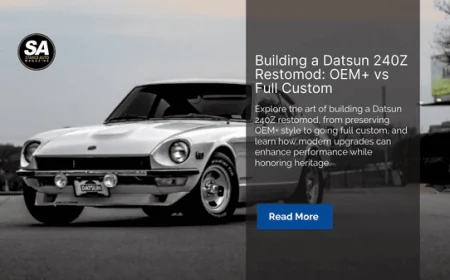 Building a Datsun 240Z Restomod: OEM+ vs Full Custom