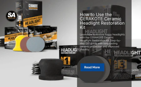 How to Use the CERAKOTE Ceramic Headlight Restoration Kit