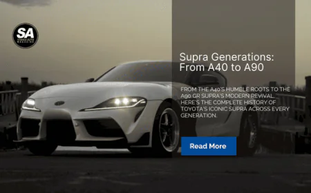 Supra Generations: From A40 to A90