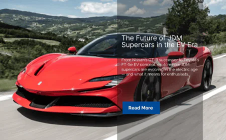 The Future of JDM Supercars in the EV Era